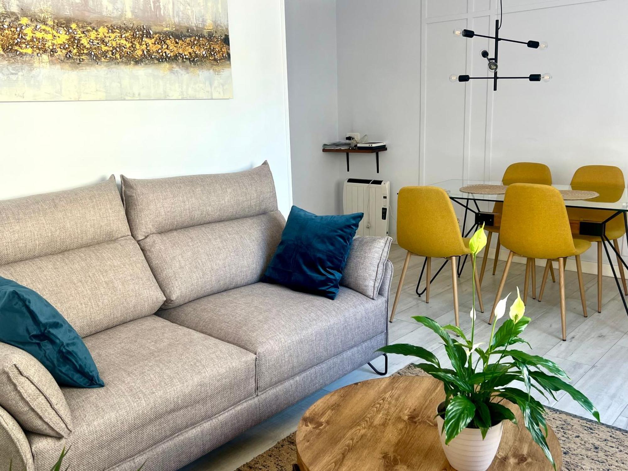 New Gorgeous Central Apartment - Beachfront - 3 Bd 圣塞瓦斯蒂安 外观 照片