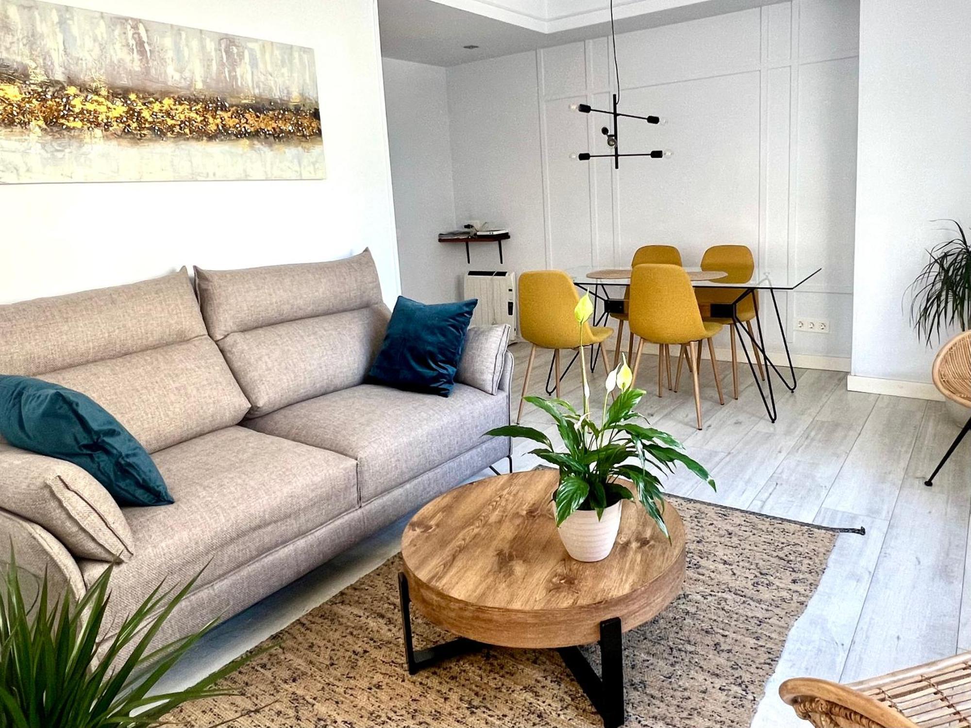 New Gorgeous Central Apartment - Beachfront - 3 Bd 圣塞瓦斯蒂安 外观 照片