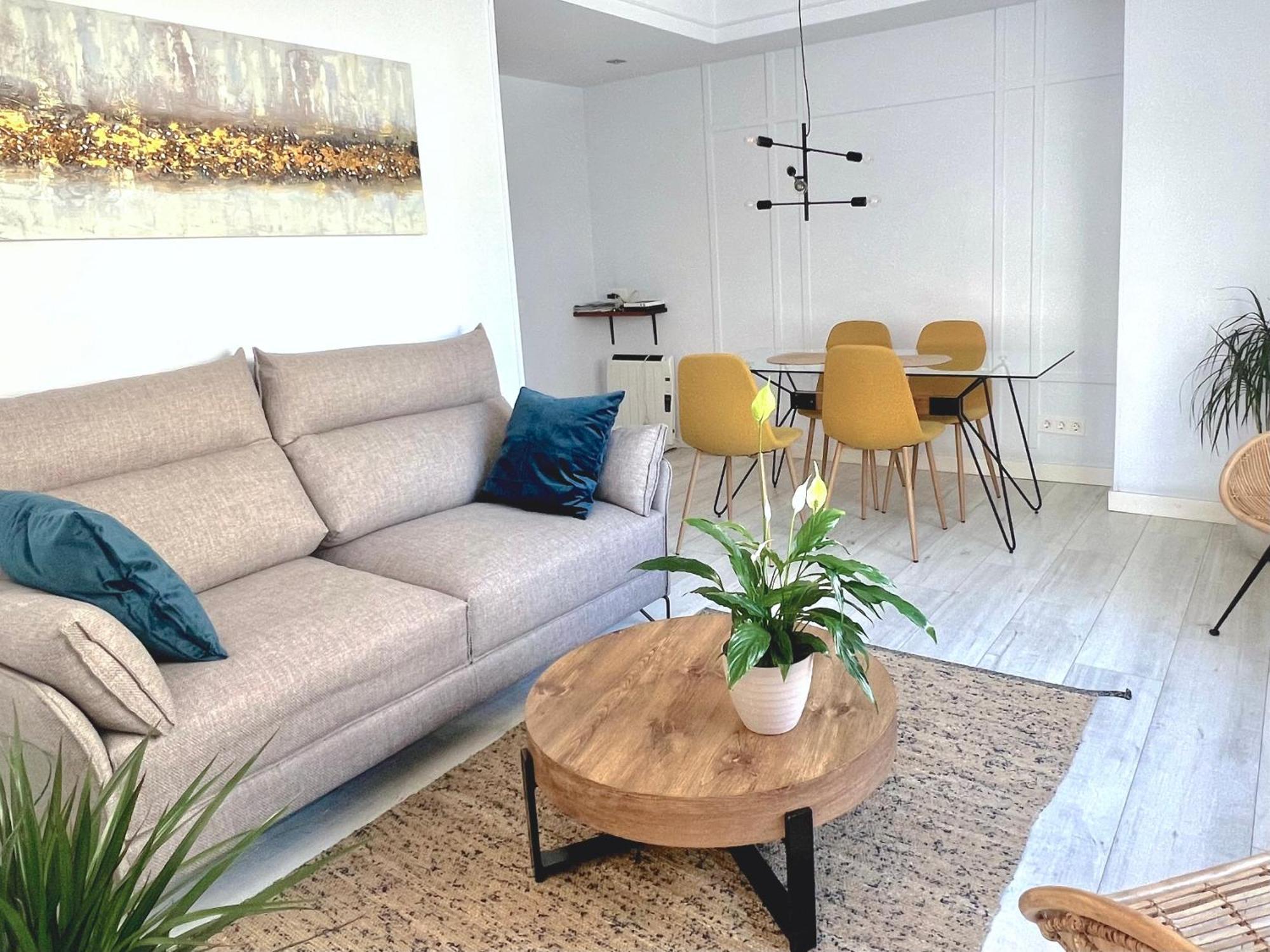 New Gorgeous Central Apartment - Beachfront - 3 Bd 圣塞瓦斯蒂安 外观 照片
